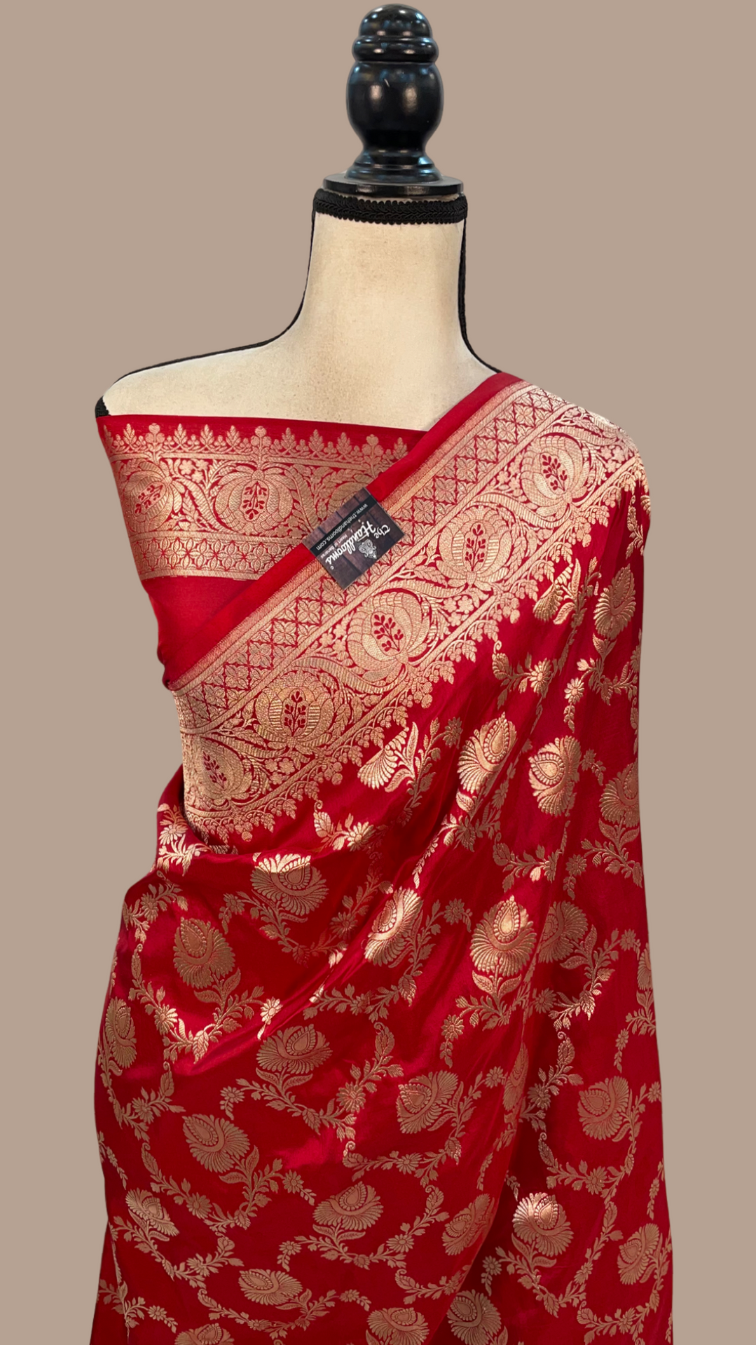 Banarasi Handloom Saree - All over jaal work